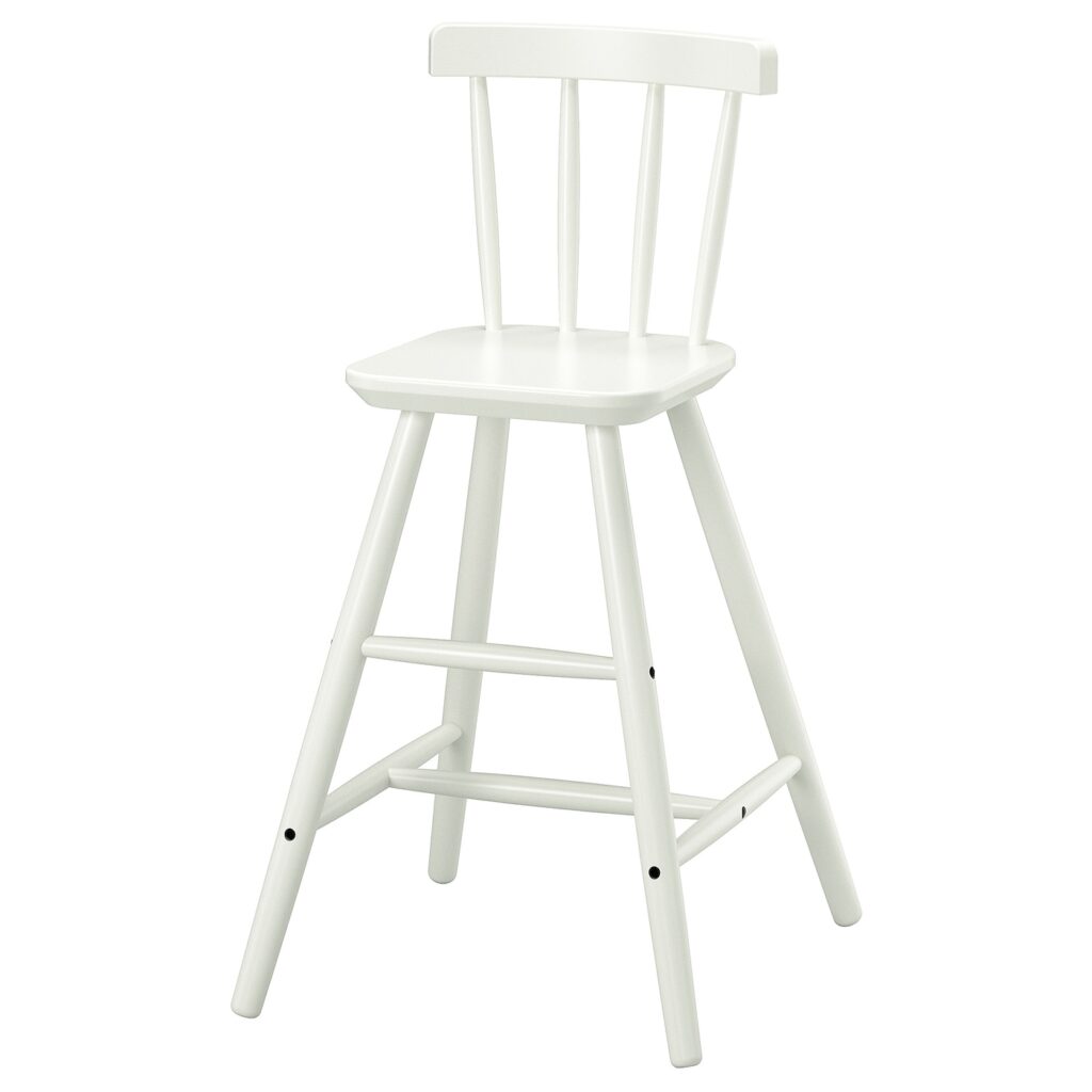 Sedia junior bianca Ikea