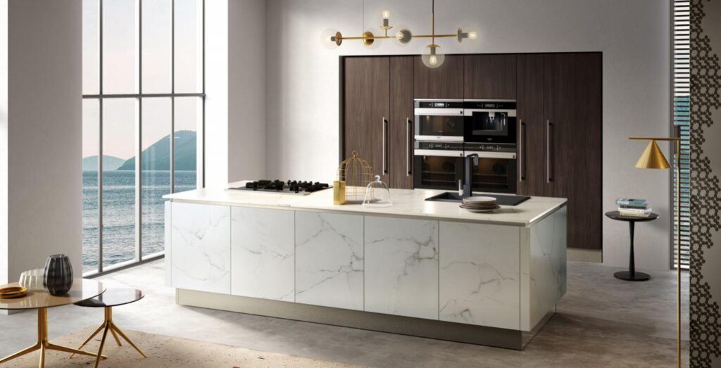Cucina isola moderna