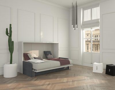 Letto singolo a scomparsa per cameretta salvaspazio