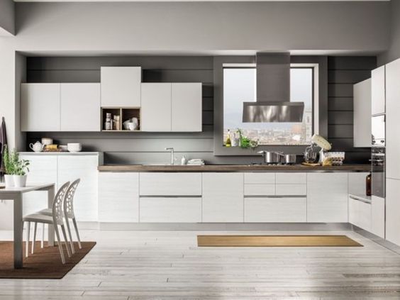 Cucina ad angolo grande