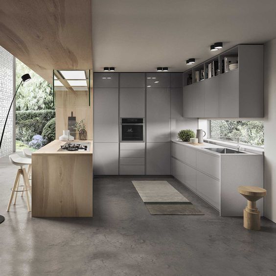 Cucine ad U grandi