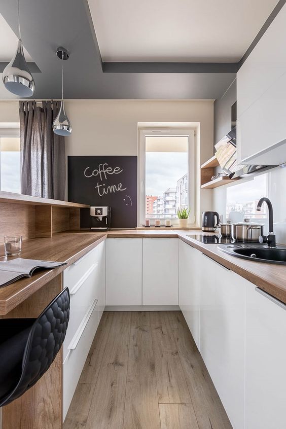 Cucina ad U grande
