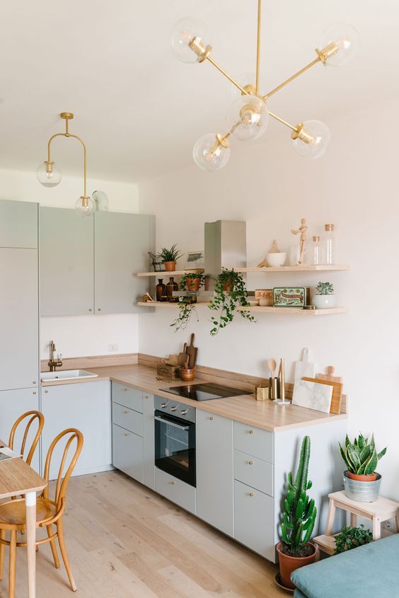 cucina colore bianco sporco