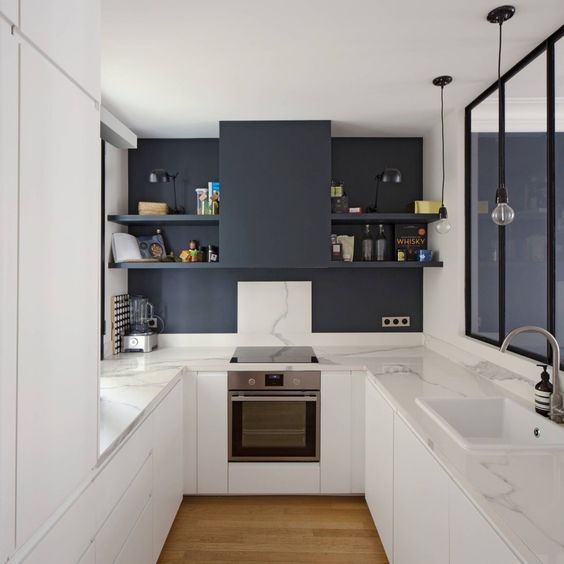 Cucine grandi ad U