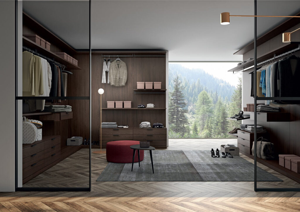 Come progettare cabina armadio