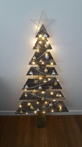 albero di natale riciclo creativo