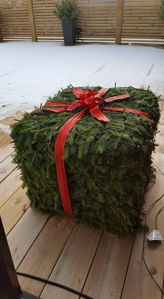 addobbo per esterno di casa per Natale
