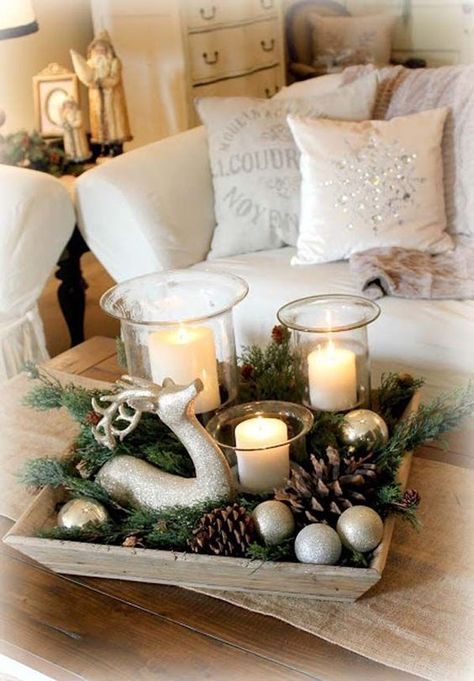 come decorare casa per natale il tavolo da pranzo
