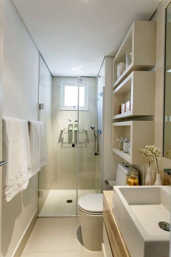doccia o vasca nel bagno piccolo?