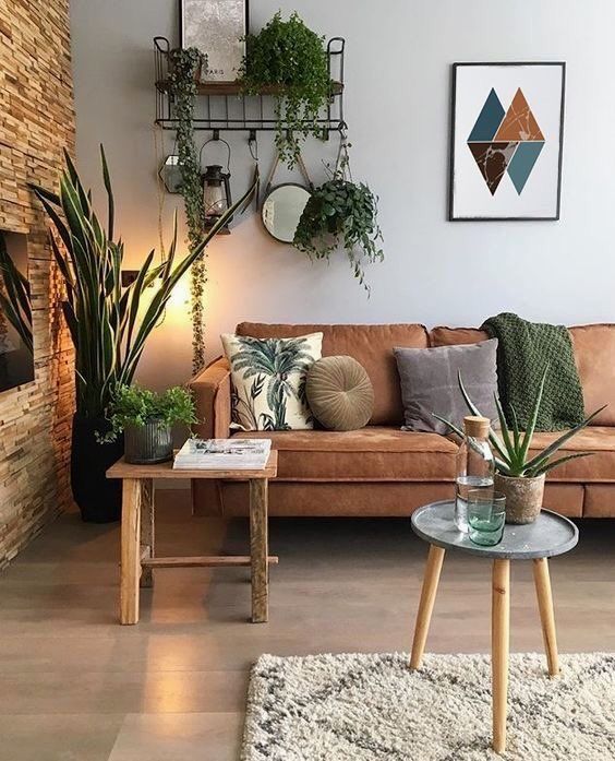 quali materiali sono perfetti per lo stile boho chic in soggiorno