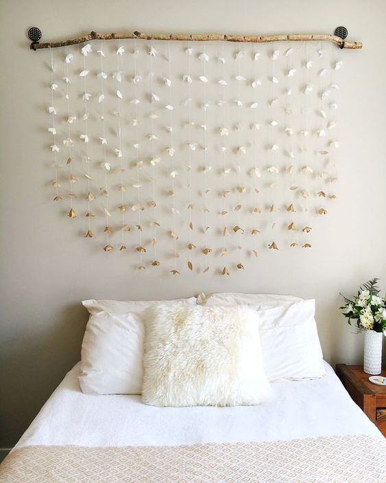 Idee di decorazioni per testata del letto