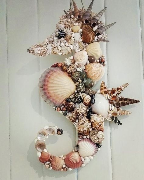 Decorazione da parete con cavalluccio marino
