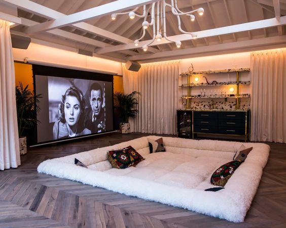 come illuminare il cinema da casa