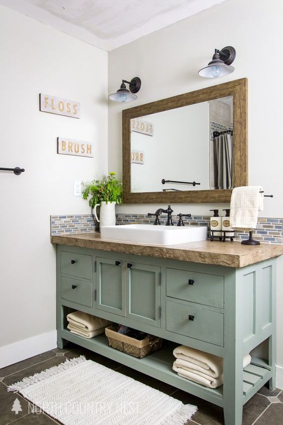 mobile bagno country moderno