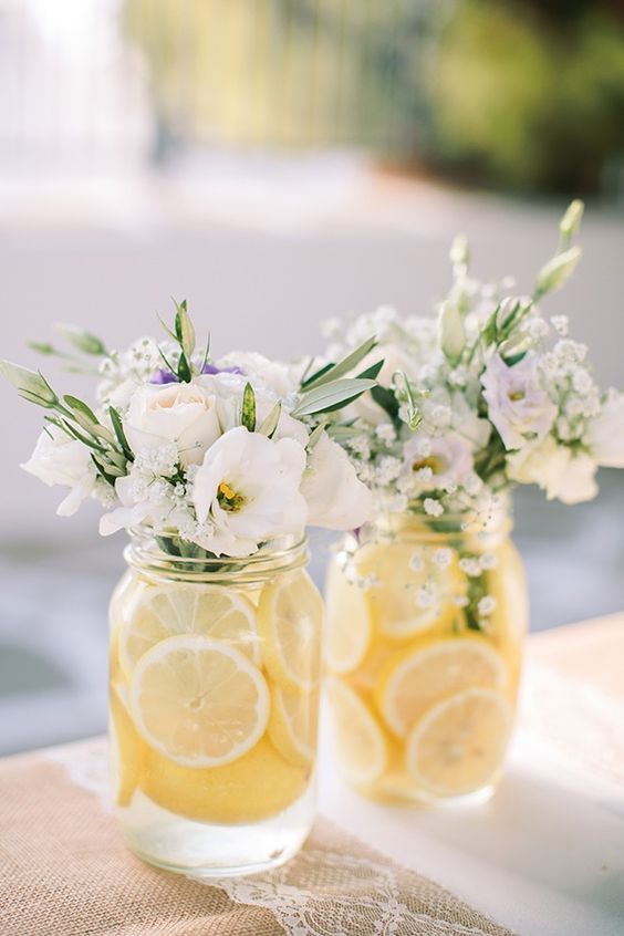 Fiori freschi per realizzare i centrotavola estivi