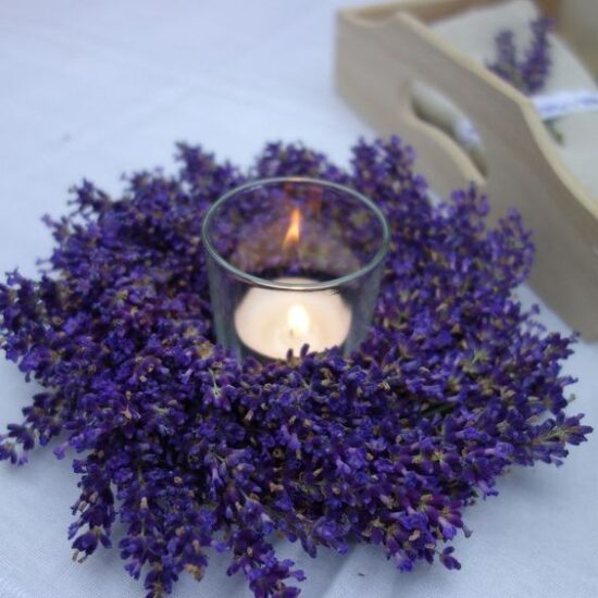 ghirlanda di lavanda