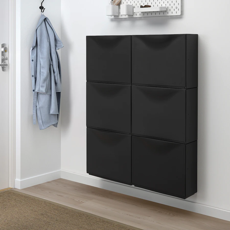 scarpiere Ikea appese
