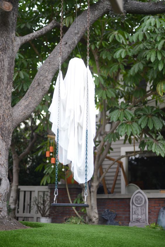 come realizzare un fantasma per il giardino