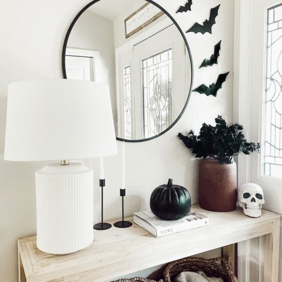 idee decorazioni con pipistrelli per halloween