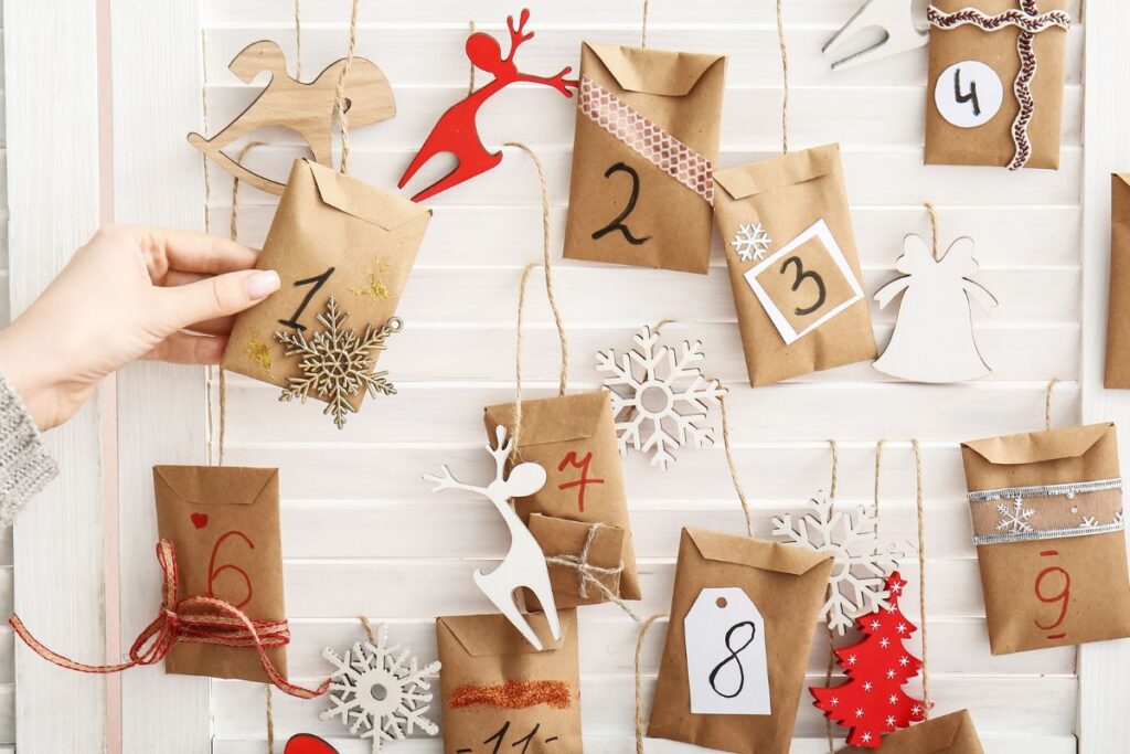 Idee per realizzare calendari dell'avvento fai da te