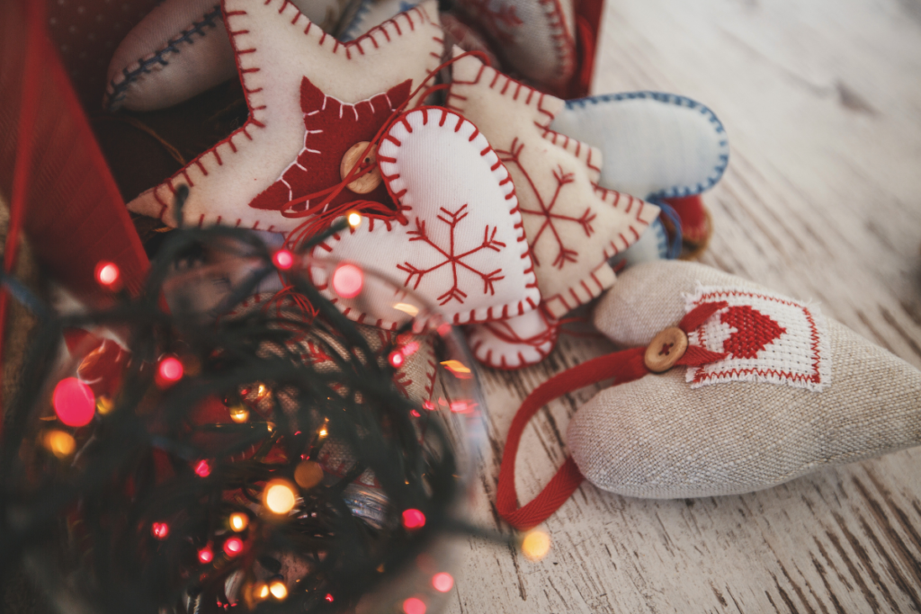 decorazioni per alberi di natale fai da te