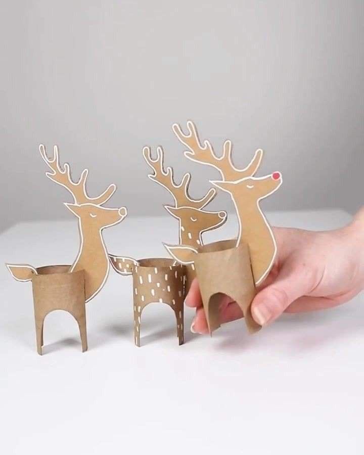 lavoretti di Natale con il riciclo creativo